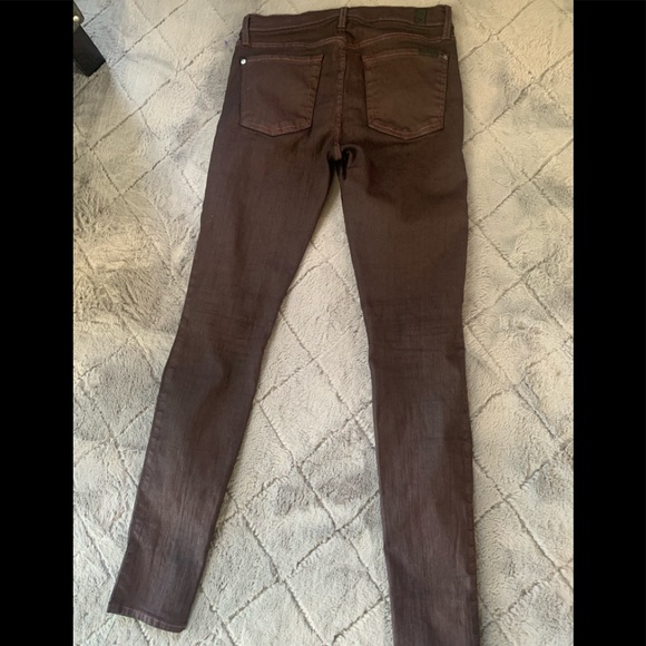 7 for all mankind coated skinny jeans , immaculate condition - Picture 4 of 5